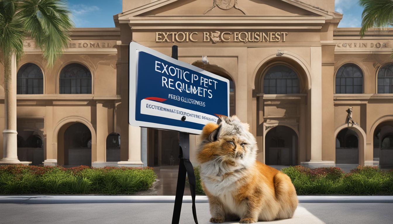 Exotic pet license requirements