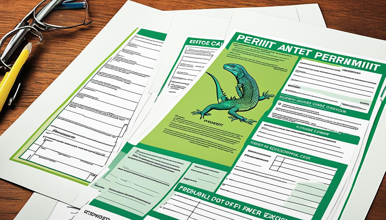 Exotic pet permit application