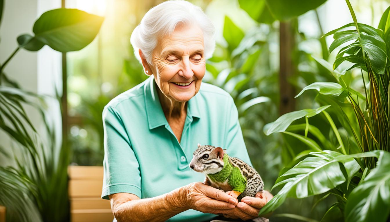 Exotic pet senior wellness