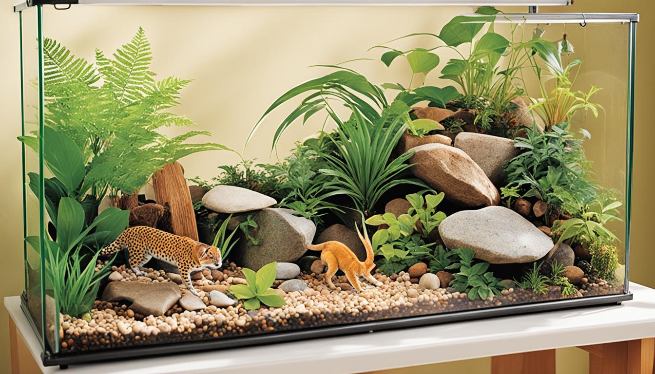 Exotic pet indoor housing