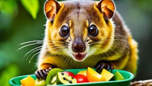 Formulating species-specific diets for less common exotic pets, such as kinkajou