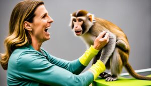 Primate training techniques