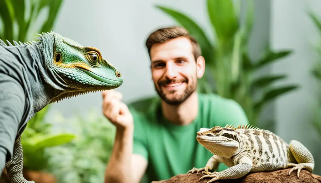 building trust with reptiles